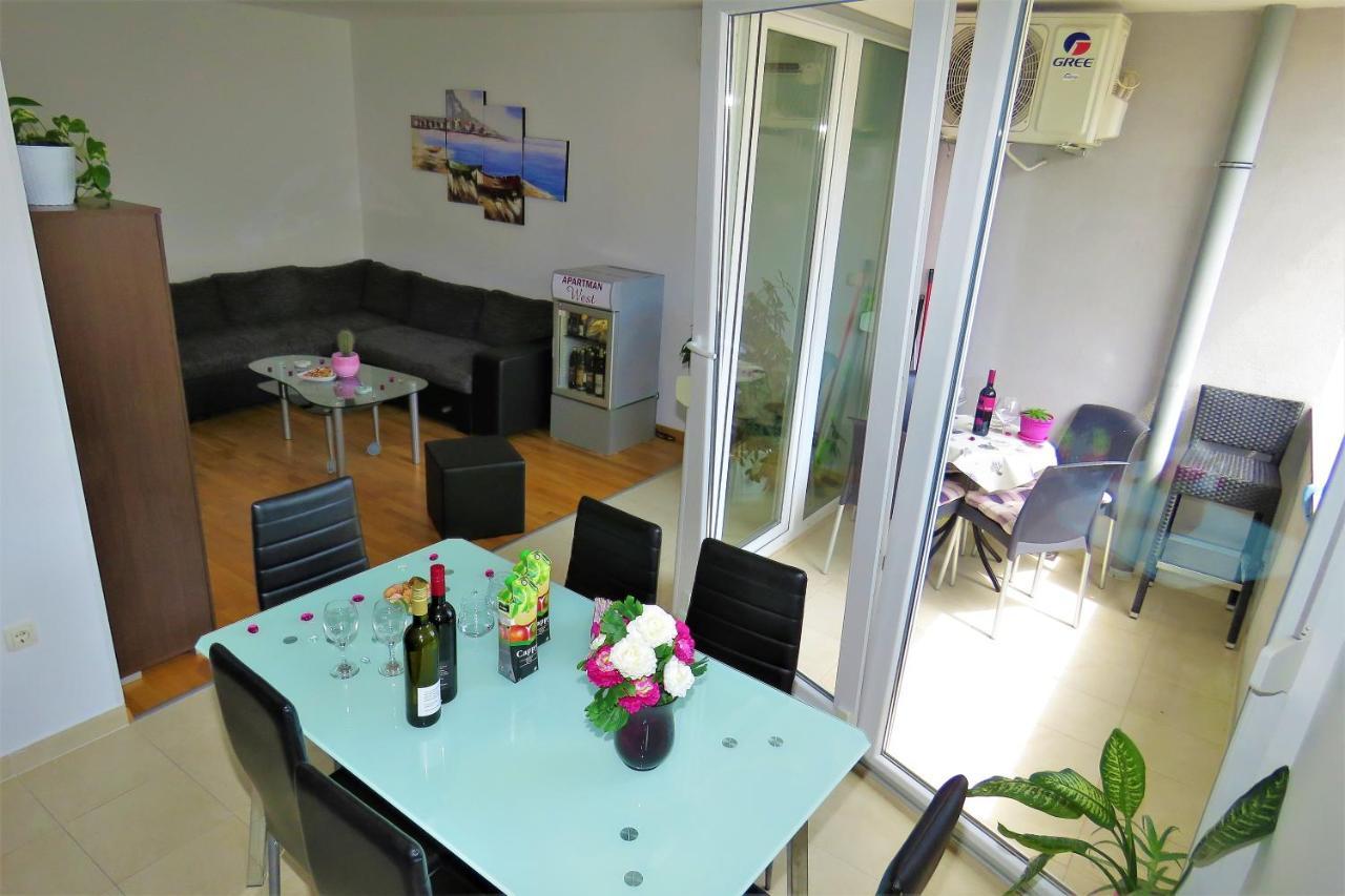 Apartment West Makarska Kültér fotó